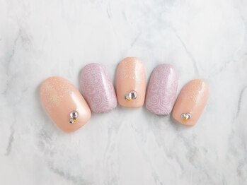 ビューティーサロン スタジオ グルーヴ(Beauty Salon Studio Groove)/〈全員〉ハンド定額デザインD