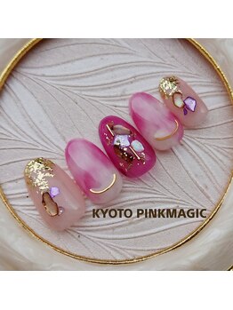 ピンクマジック(PINKMAGIC)/シアーなワインレッド