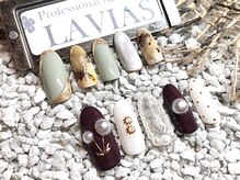 プロフェッショナル ネイルサロン ラヴィアス(LAVIAS)/【定額メニュー】オシャレアート