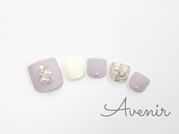 アヴィニール 表参道(Avenir)/ダスティーピンクニット