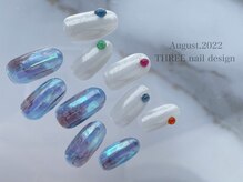 スリー(THREE)/ August.2022/nail design 