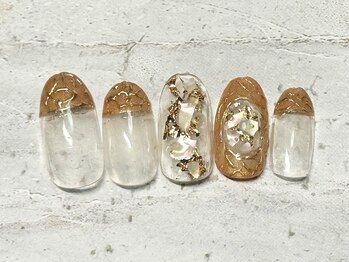 スーン(S∞N)/選べるデザイン定額ネイル￥7980