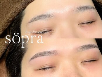ソプラ 京都駅前店(sopra)/アーチ眉
