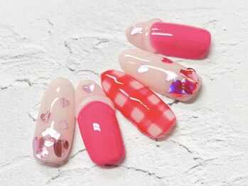 コルン/チェック柄