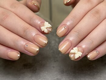 ミーコ(miico)/ミラー×リボンで大人可愛く