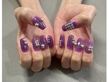 ネイルサロン ブリリアント(Nail Salon Brilliant)/色鉛筆アート/スカルプ