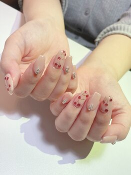 ミップチップ クップドクール アルム(mipccip×Coup de Coeur×Areum)/持ち込みdesignnail &nbsp;¥7800