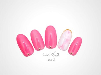 ルキア(Lukia)/可愛い☆ピンク 大理石風