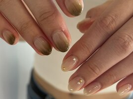 先取り秋ネイル　担当:野呂