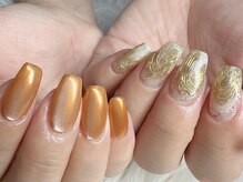 ルルエオノ(Lulu eono)/オレンジネイル