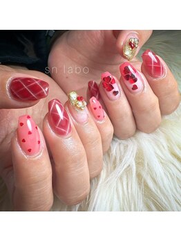 スマイル ネイル ラボラトリー(Smile nail laboratory)/バレンタインネイル