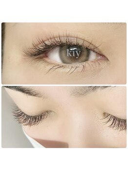 まつげエクステ専門店 キー(kiy)/LEDフラットラッシュ180本