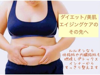 痩せる温活×滝汗デトックス×美肌ケア yosapark cue/内臓脂肪にアプローチ!