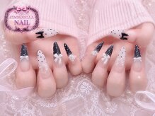 シンデレラネイル(CINDERELLA NAIL)/【チップ長さだしネイル】