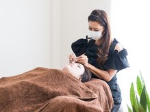 施術シーンです。自宅のように寛いでください♪