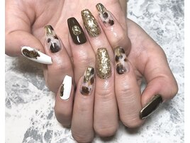 アニマル柄ニュアンス