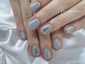 インミニネイルサロン 上野御徒町(INMENE)/シンプルデザインAコース　¥5500