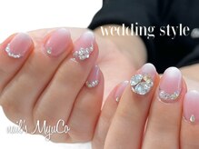 ネイルズミューコ(nail's MyuCo)/ウェディングネイル