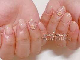 マグネットネイルフラワーネイル