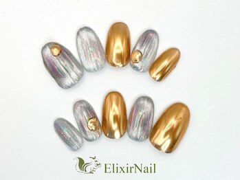 エリクサーネイル 五反田(Elixir Nail)/定額b カジュアル/クーポン使用