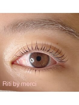 リティ バイ メルシー(Riti by merci)/上下まつげパーマ♪