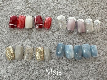 エムシス 夙川店(Msis)/Christmas nail
