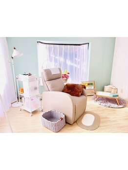 お子様同伴OKのサロン