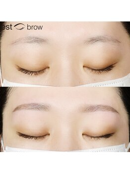 エストブロウ 麻布十番店(est brow)/眉毛　アイブロウ　間引き