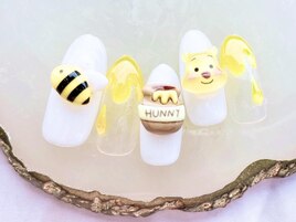 プーさんネイル¥8980