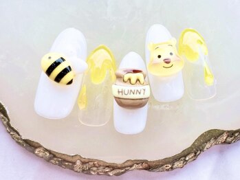 ネイルサロンフォーユー(for u)/プーさんネイル¥8980