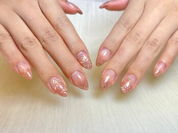 ピピーネイルズ 新宿(PIPPY NAILS)/手書きアート/花火