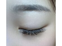 ネイルアンドまつ毛エクステ ルーナ イオン多摩平の森店/マツエク　フラットラッシュ