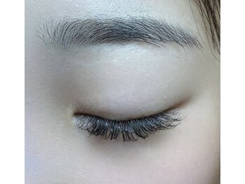 ネイルアンドまつ毛エクステ ルーナ イオン多摩平の森店/マツエク フラットラッシュ