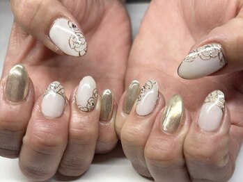 フラワーネイル