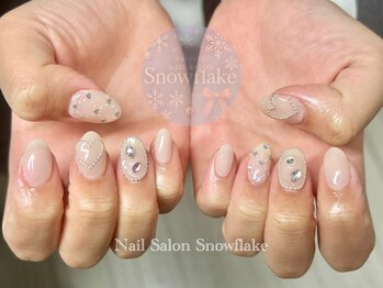 スノーフレーク(Snowflake)/ワンカラー×パーツ