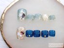 フットネイル定額¥8000ケア込
