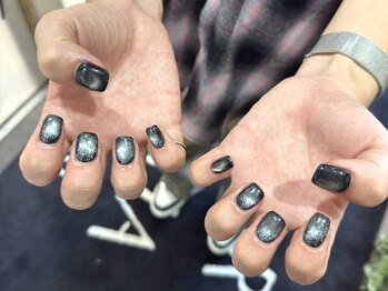 ベルグローアルファネイル(BELLE GROW ALPHA NAIL)の写真/☆メンズも大歓迎オシャレは爪先から！初めてネイルする方でも安心☆
