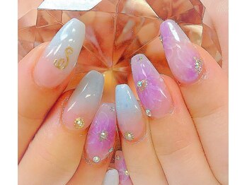 ビューティーアップ 池袋(Beauty Up)/たらし込みフラワー