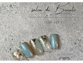 サロンドボーテネイル(salon de beaute NAIL)/【夏　トレンドデザイン】