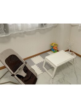 お子様同伴OKのサロン