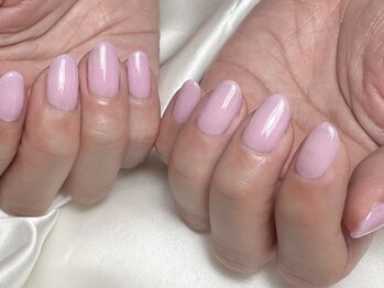 ヒールネイル(heal nail)/紫pink.