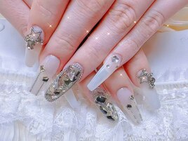 埋め尽くしネイル