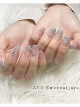 モナールアンド(MONNAL&)/ラメグラデーション