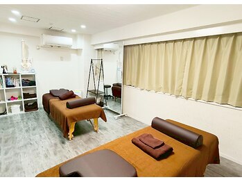マチトレ整体院 市ヶ谷店/施術ルームは落ち着いた空間