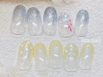 リラネイル(lira nail)の写真/爪のコンプレックス解消♪シンプル系やオフィスネイルのデザインも豊富！【パラジェルプレミアムサロン】