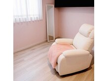 落ち着いたプライベート空間、完全個室、女性専用で安心