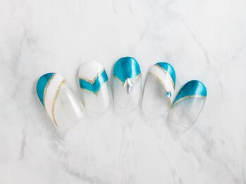 ビューティーサロン スタジオ グルーヴ(Beauty Salon Studio Groove)/〈全員〉ハンド定額デザインD