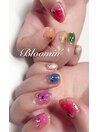 カラフルネイルアート