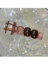 リズム シークレット(Rizm secret)/フットデザインネイル