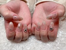 レアネイル 新宿(le'a nail)/チェックネイル